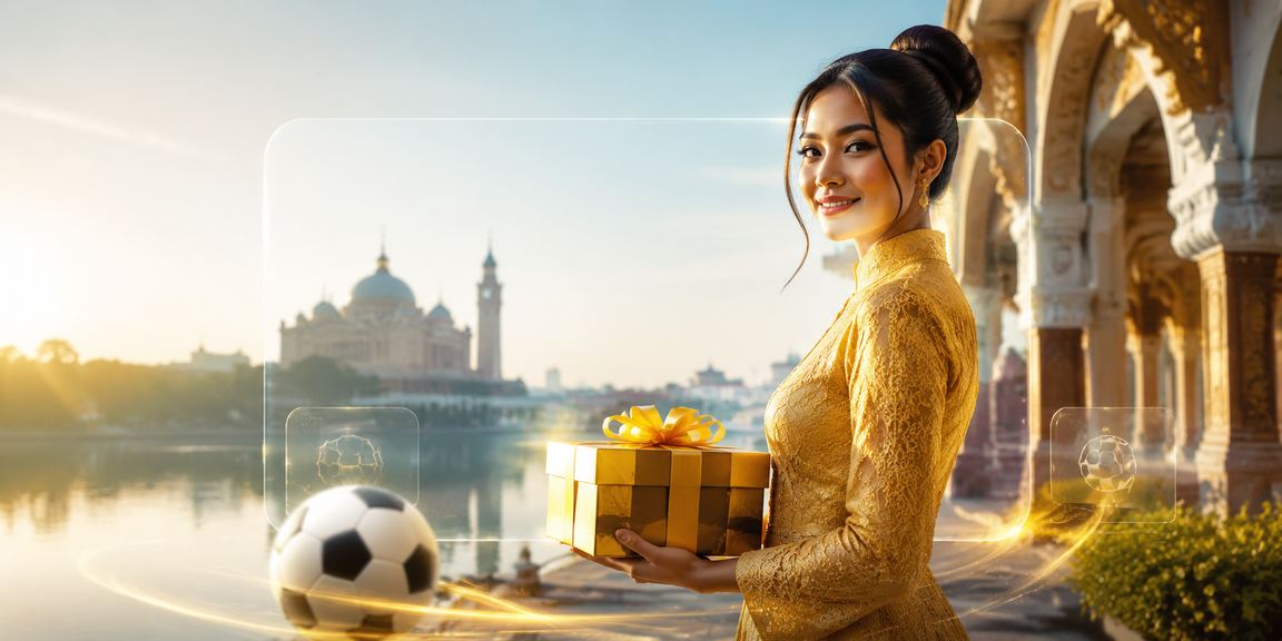 Pengguna Putrajaya membuat pertaruhan football melalui aplikasi Android anh10 bergaya kebaya